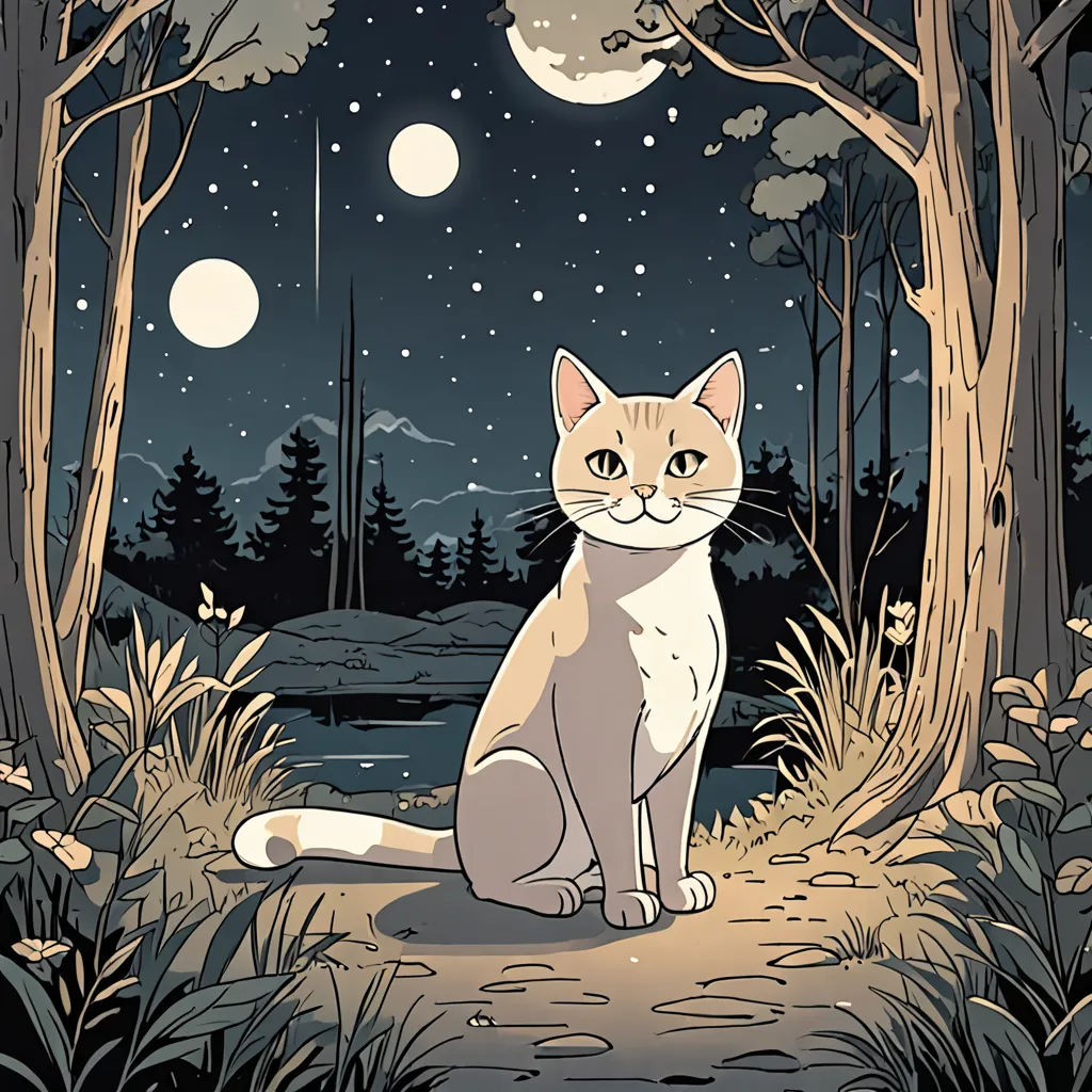 Kitty S Midnight Adventure Story