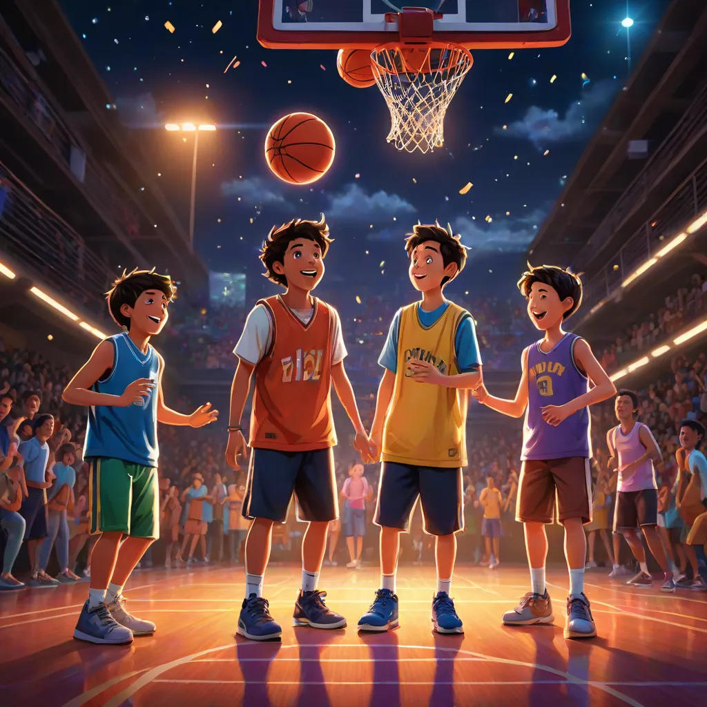 The Mystery of the Glowing Basketball