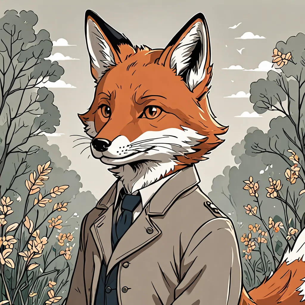 The Clever Fox and the Grapes