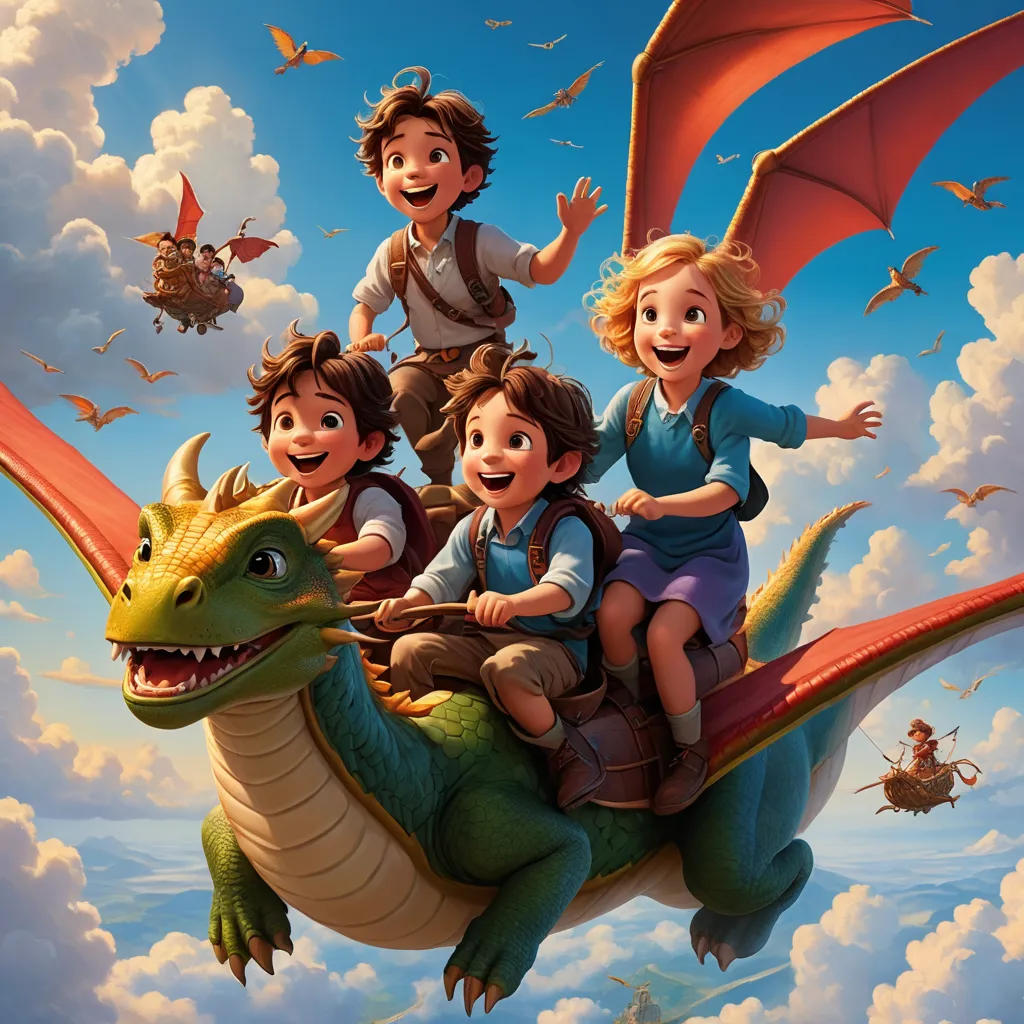The Flying Adventures of Little Michael and Friends