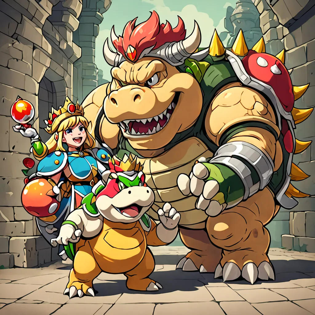The Peach's Servants