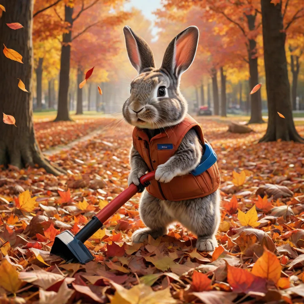 Rocky and Bunny's Fall Adventure