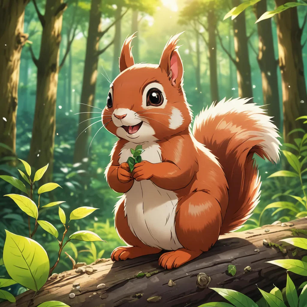 Nutty the Helpful Squirrel