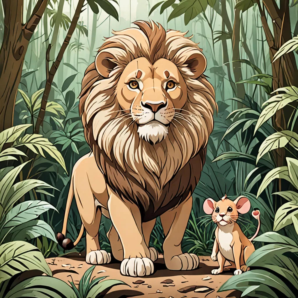 The Lion and the Mouse