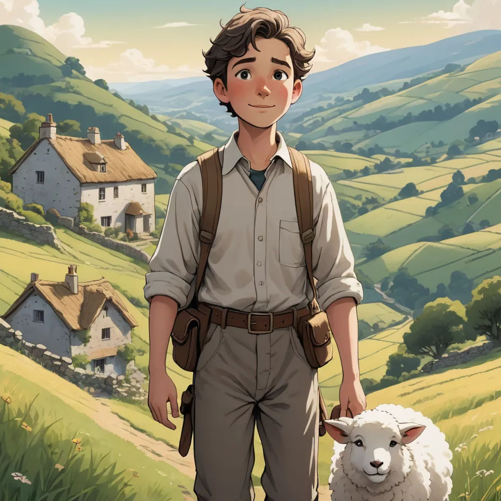 The Kindhearted Shepherd Boy cover image