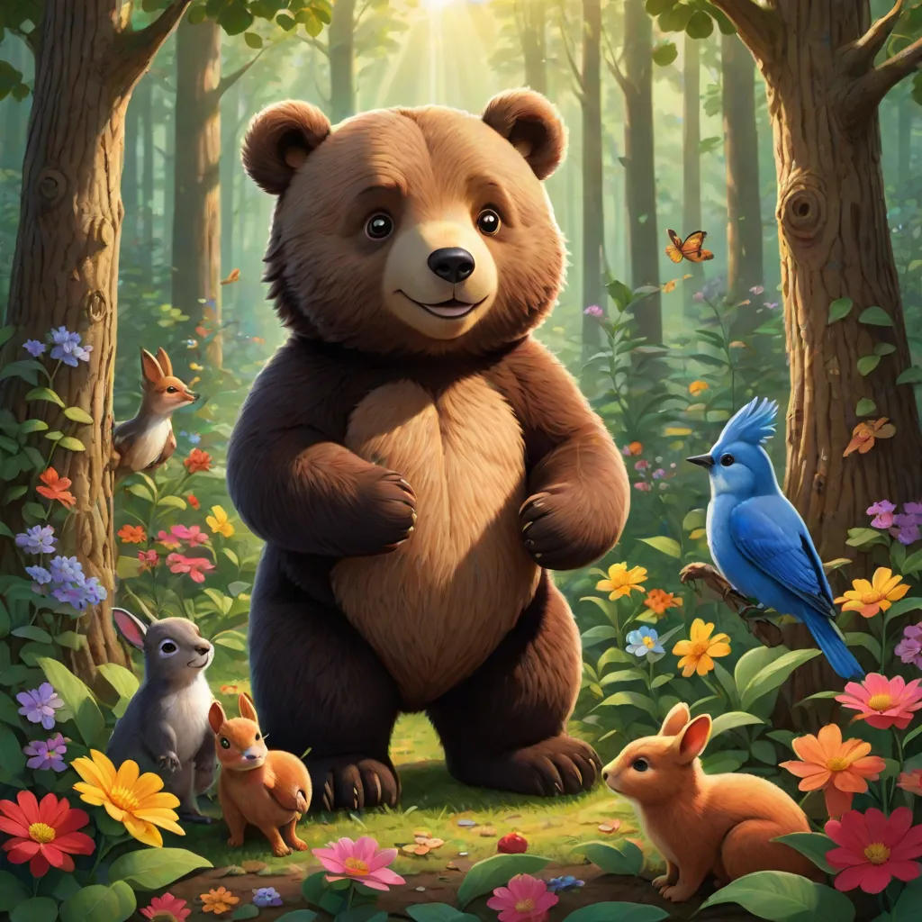 Benny the Brave: A Young Bear's Adventure