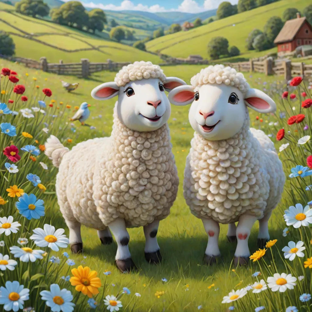 Woolly and Chirpy: A Tale of Friendship
