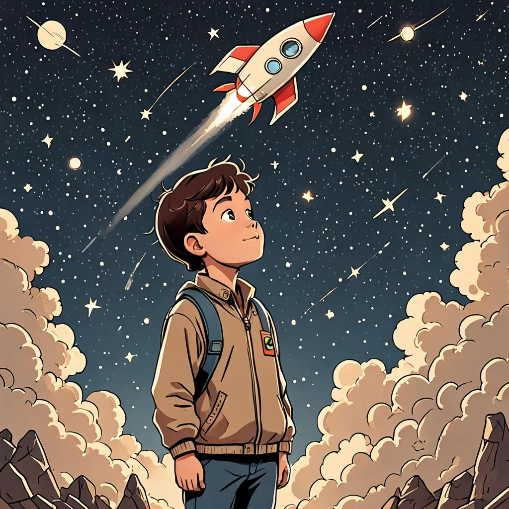 Adam, the Little Boy Who Dreamed of Becoming an Astronaut