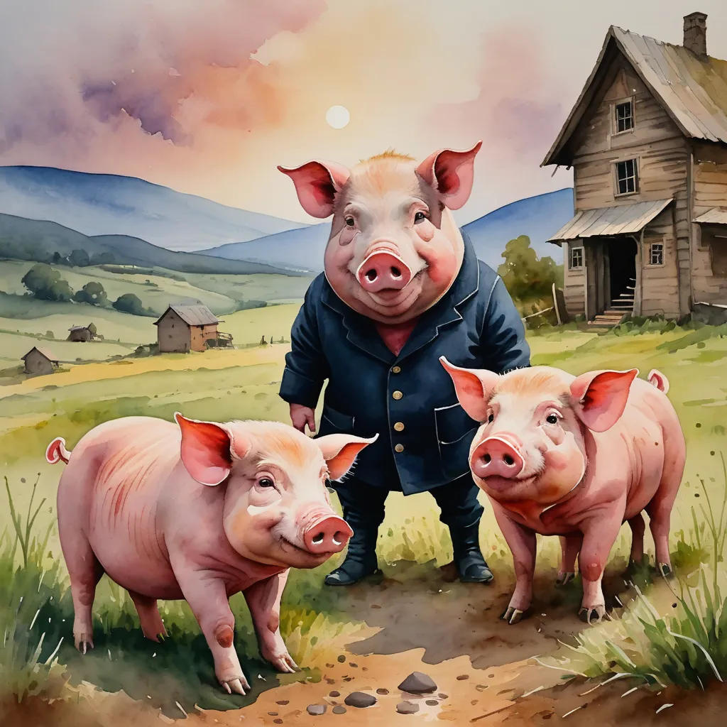 The Three Little Pigs and the Big Bad Wolf