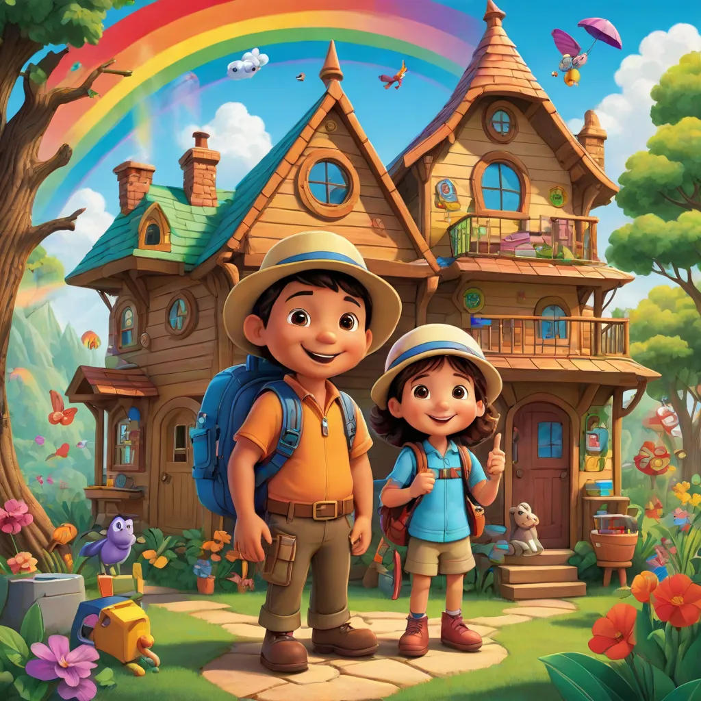 Eddie the Explorer and the Missing Rainbow Colors