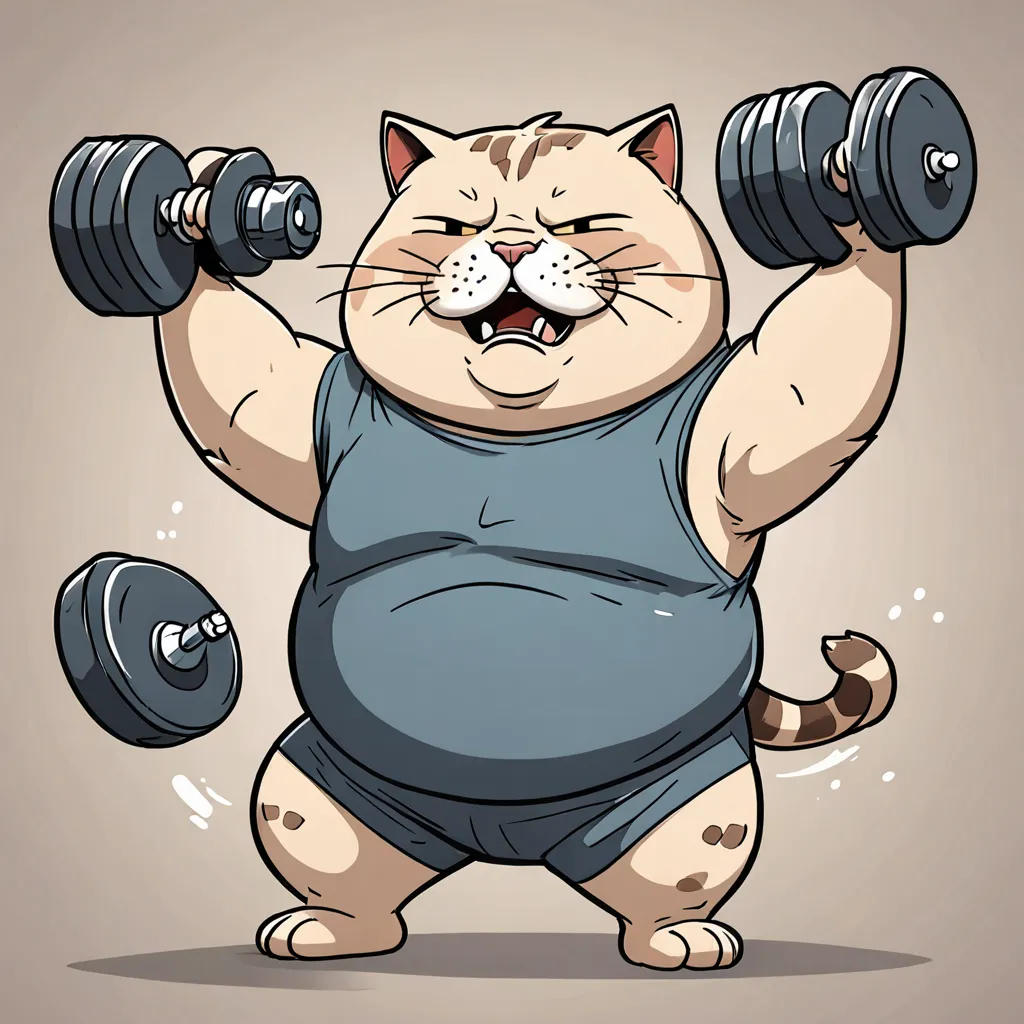 The Muscular Cat