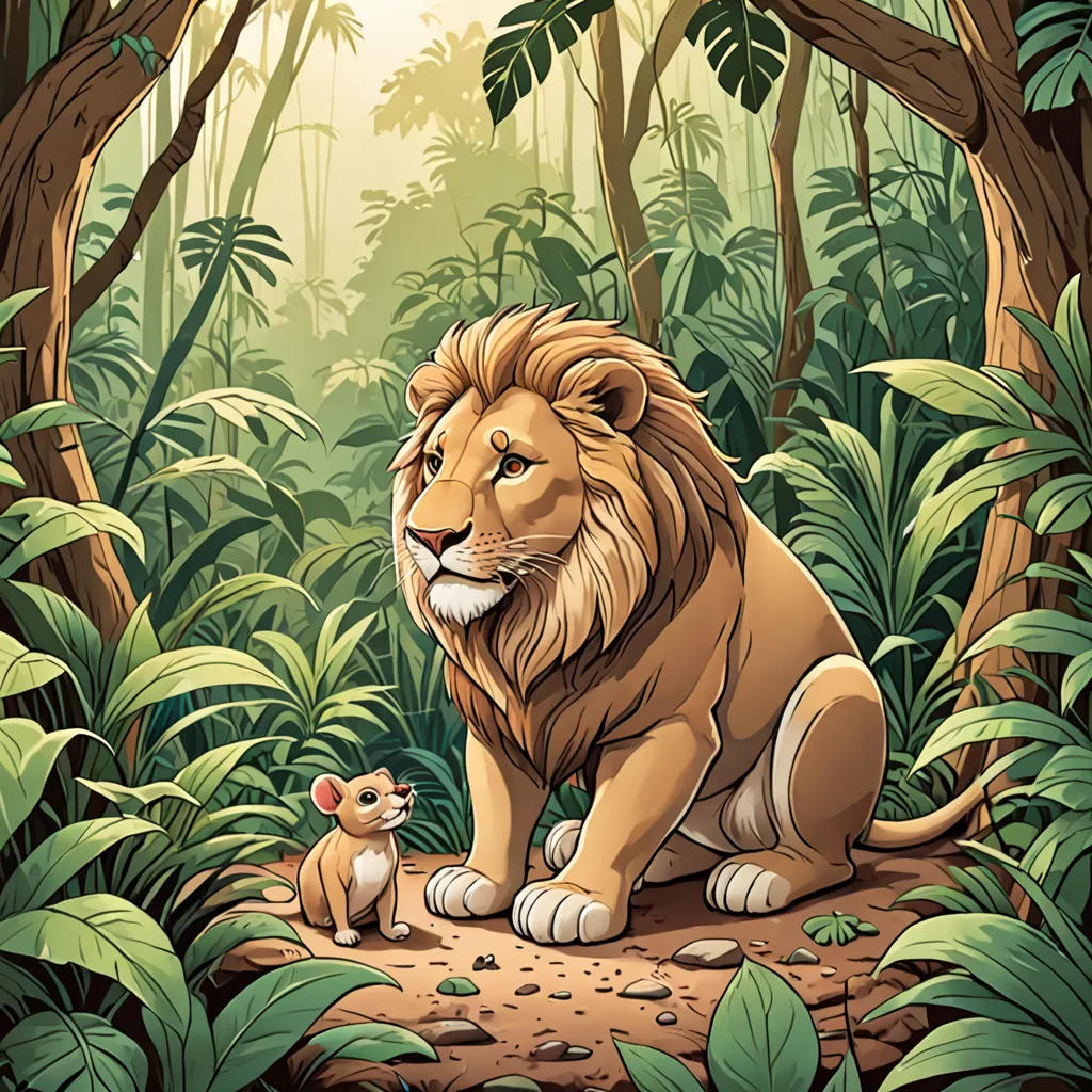 The Compassionate Lion