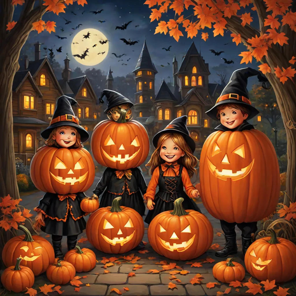 Jack o' Lantern's First Halloween Adventure
