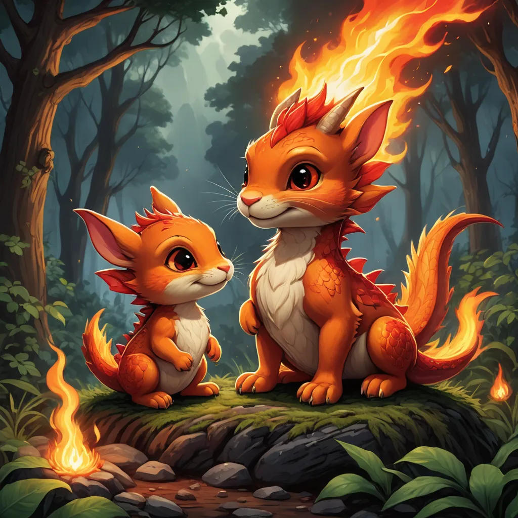 The Tale of Flames the Dragon: A Magical Adventure for Kids!