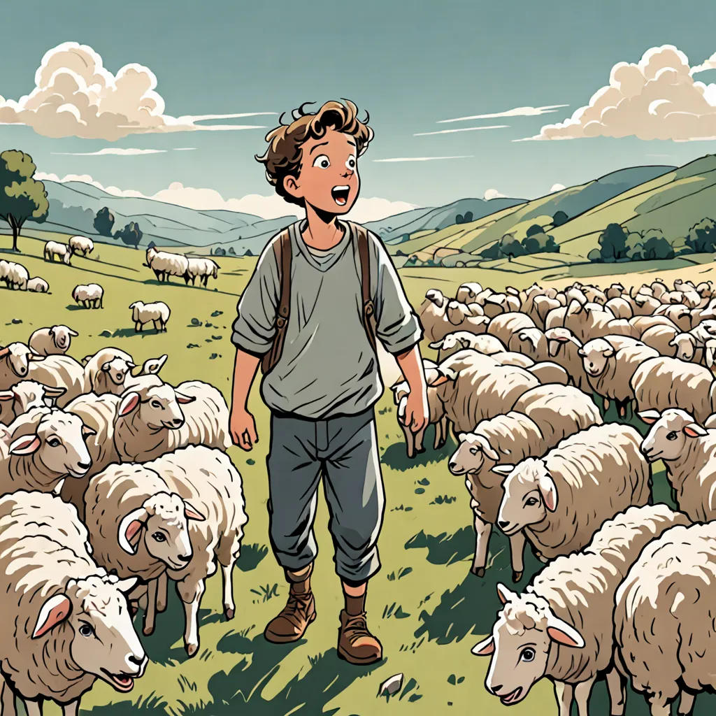 The Shepherd Boy and the Wolf