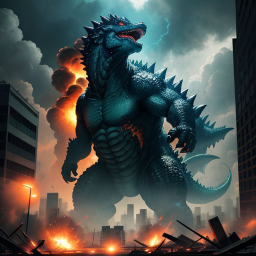 Godzilla (2019/Monsterverse) vs SCP-3000