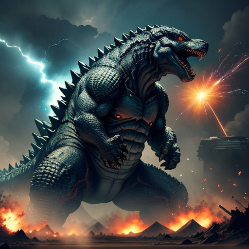 Godzilla (2019/Monsterverse) vs SCP-3000