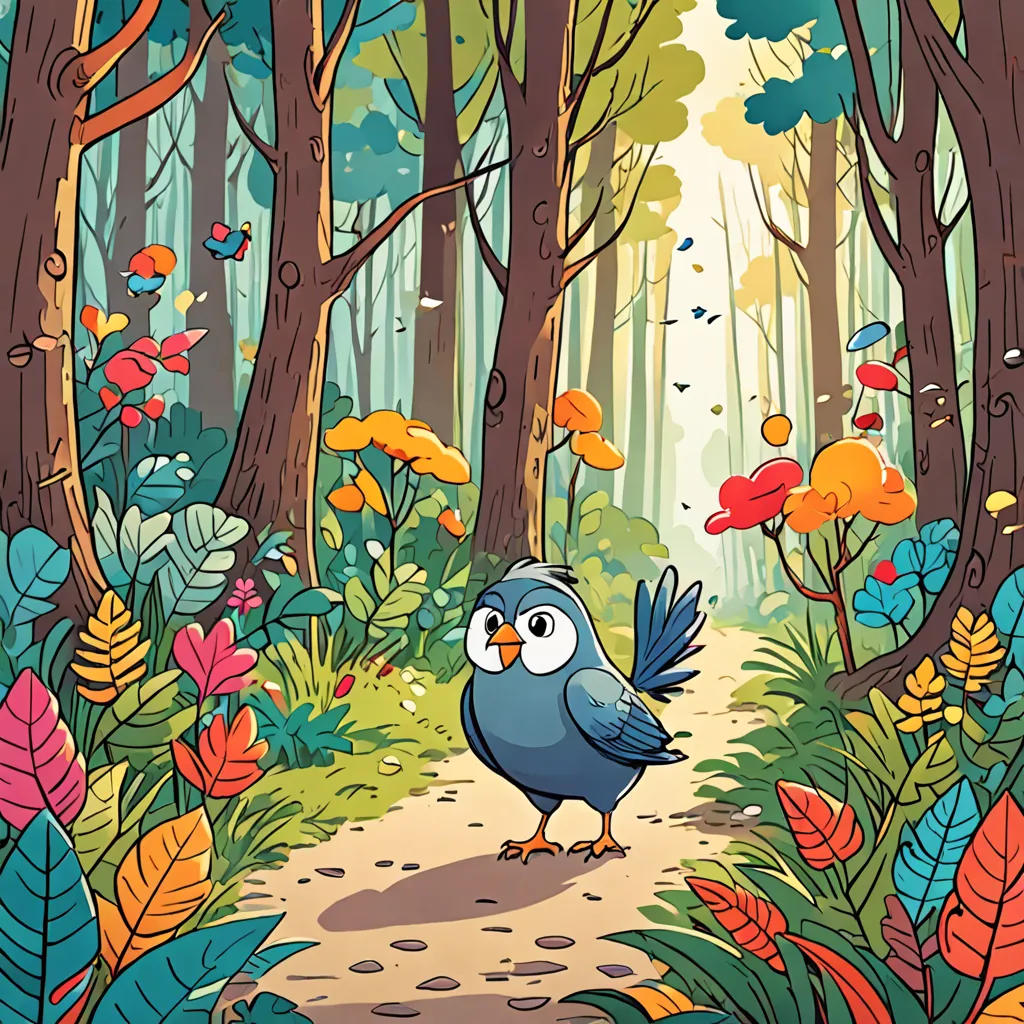 Grumpy Bird's Journey