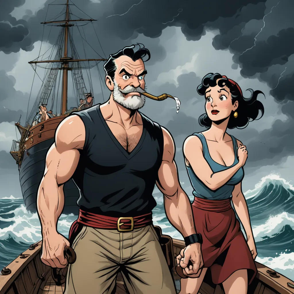 Popeye's Perilous Pursuit