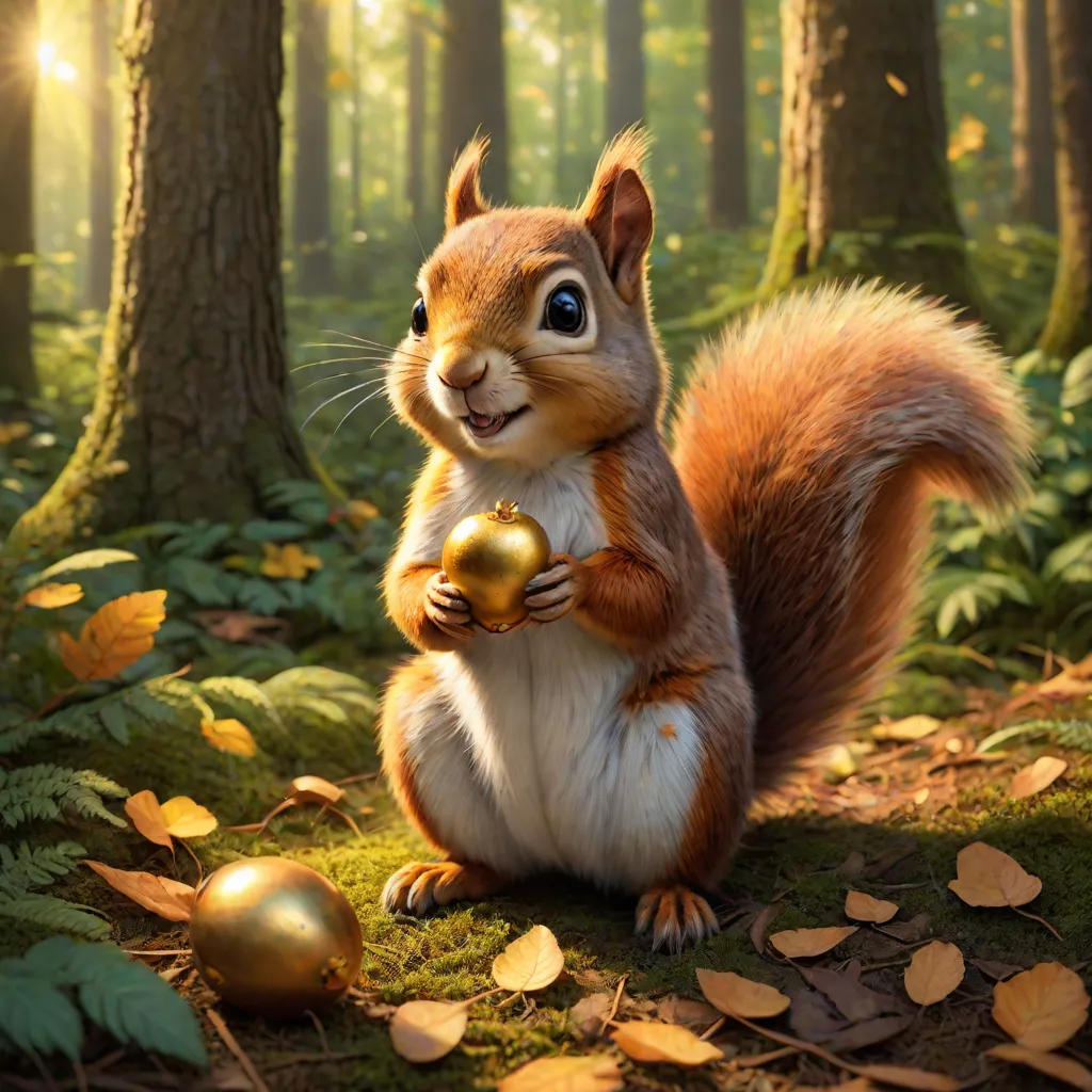 The Honest Little Squirrel