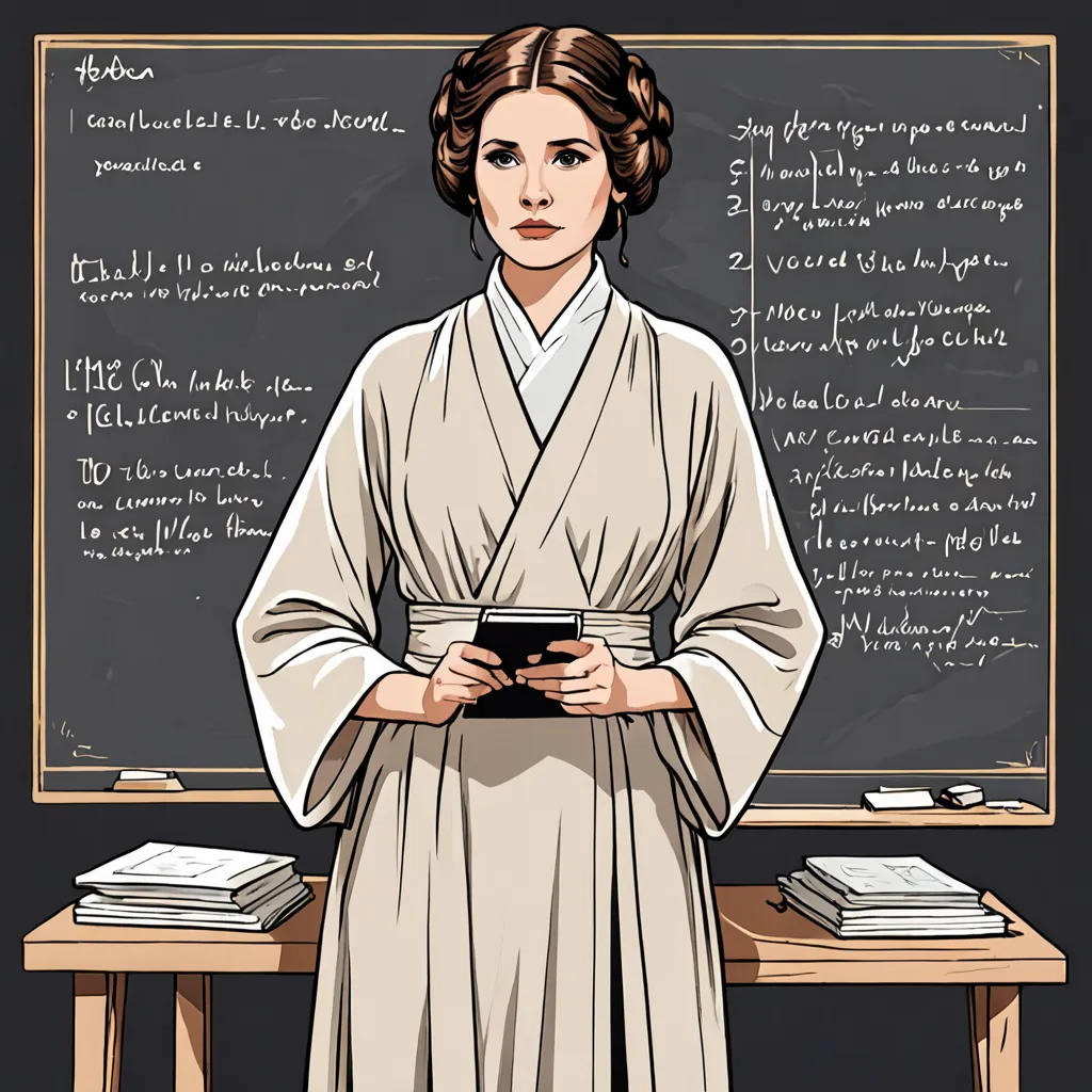 This is me, Leia