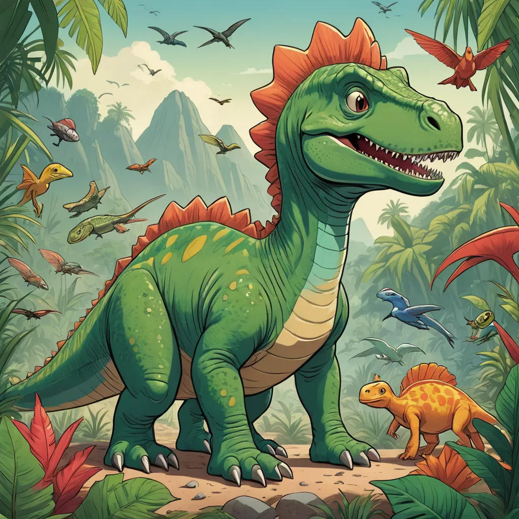 The Evolutionary Adventures of Dino the Dinosaur