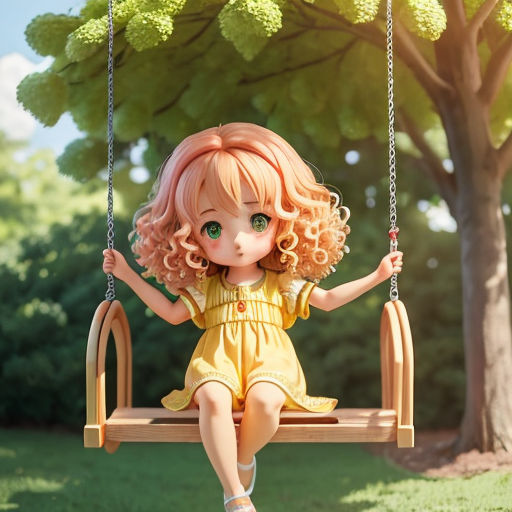 The Girl on the Swing