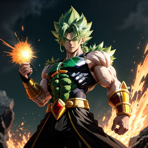 Why does Broly grow to be so muscular when transformed? Unless I'm