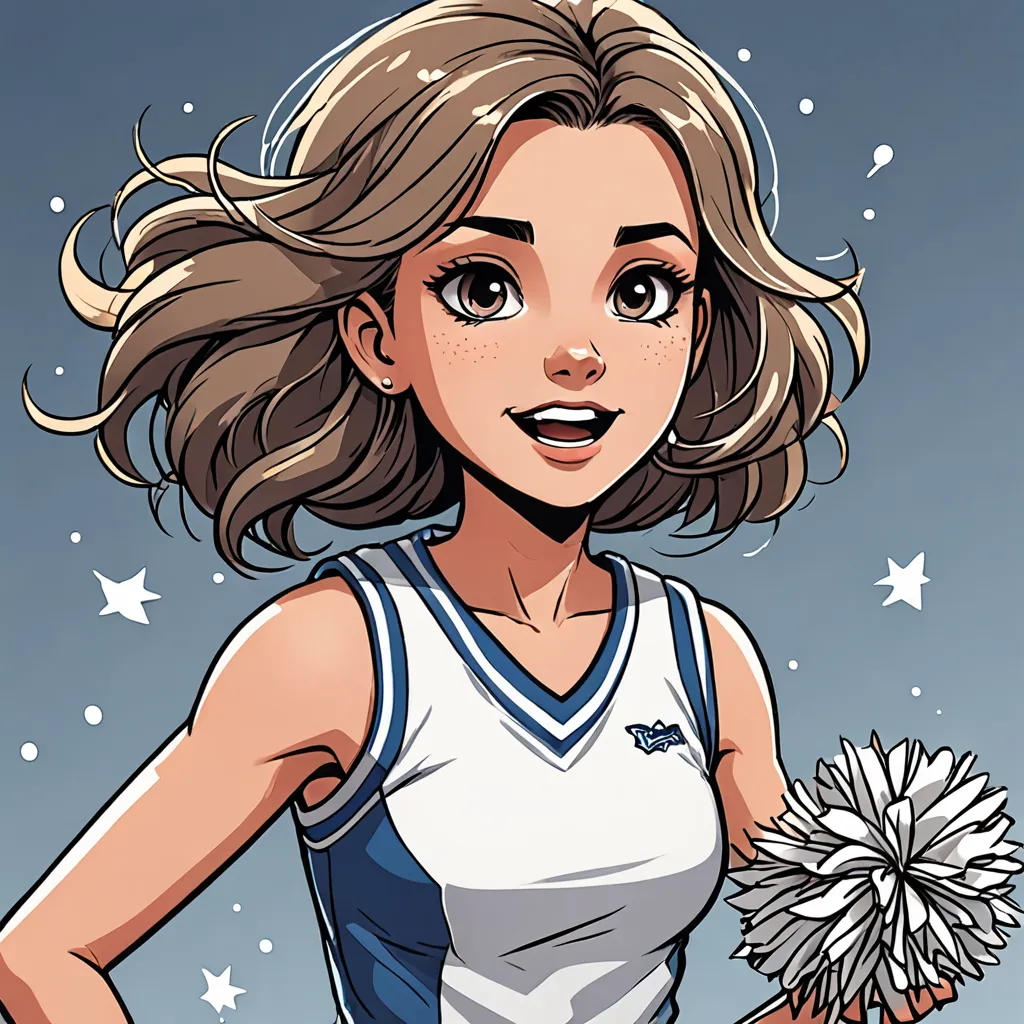 The Shy Cheerleader