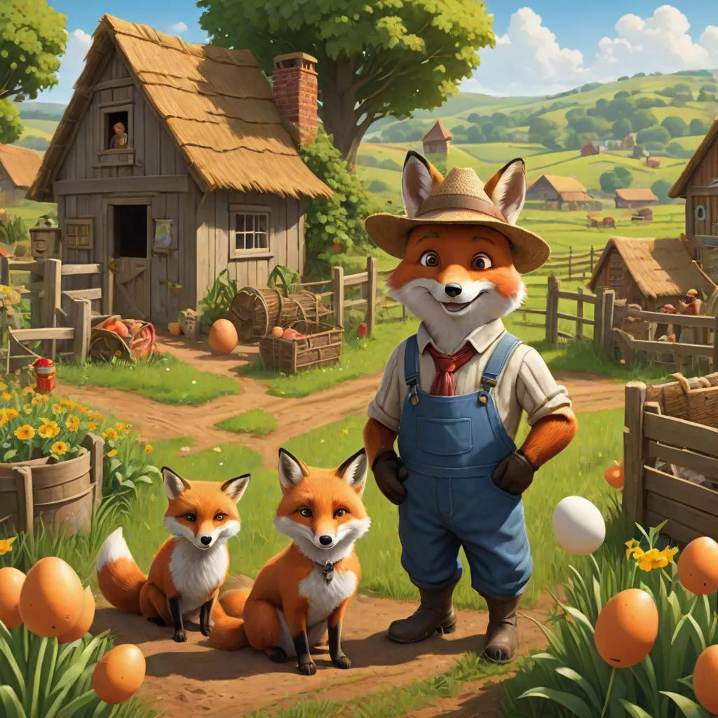 The Clever Farmer and the Thieving Fox