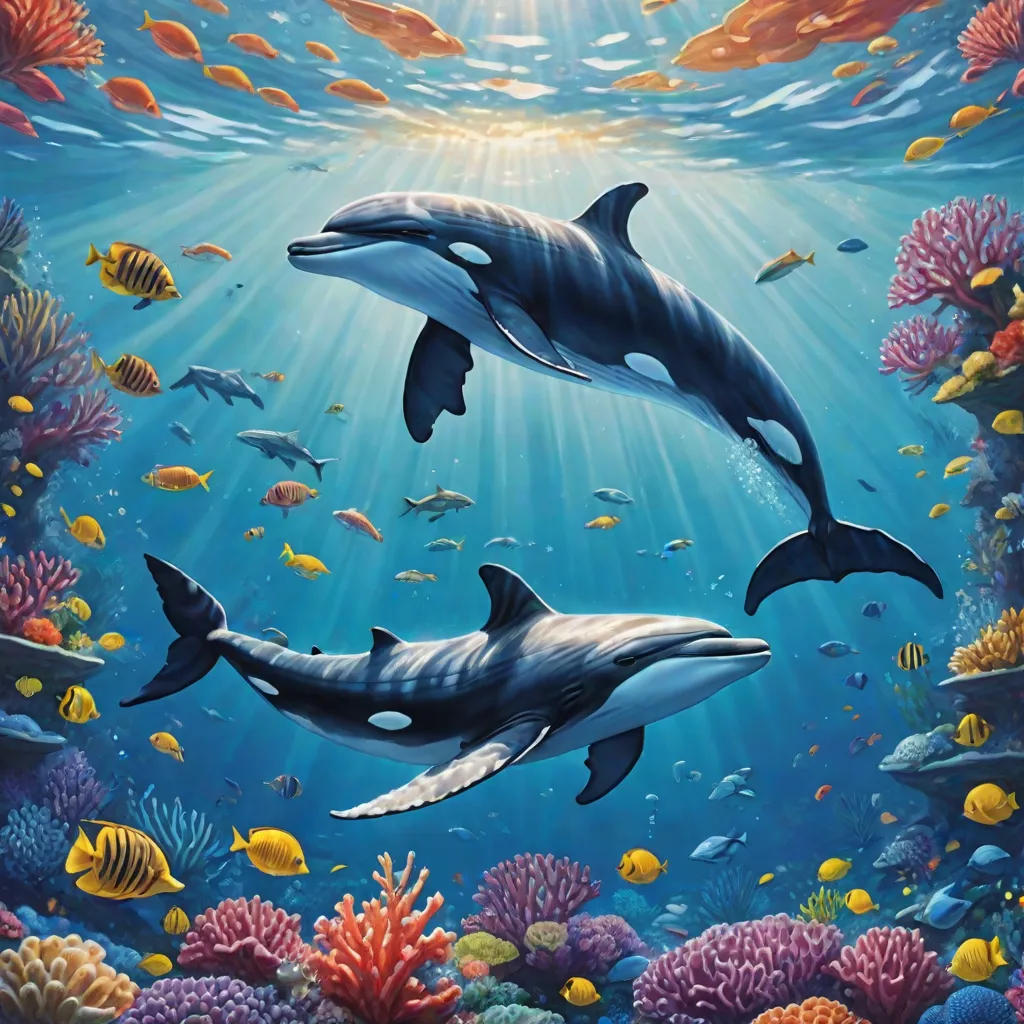 The Whale and the Dolphin's Ocean Quest