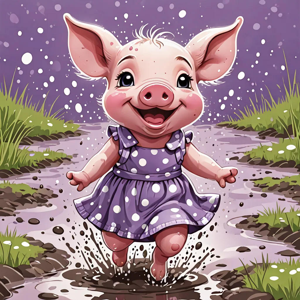 Penelope's Muddy Adventure