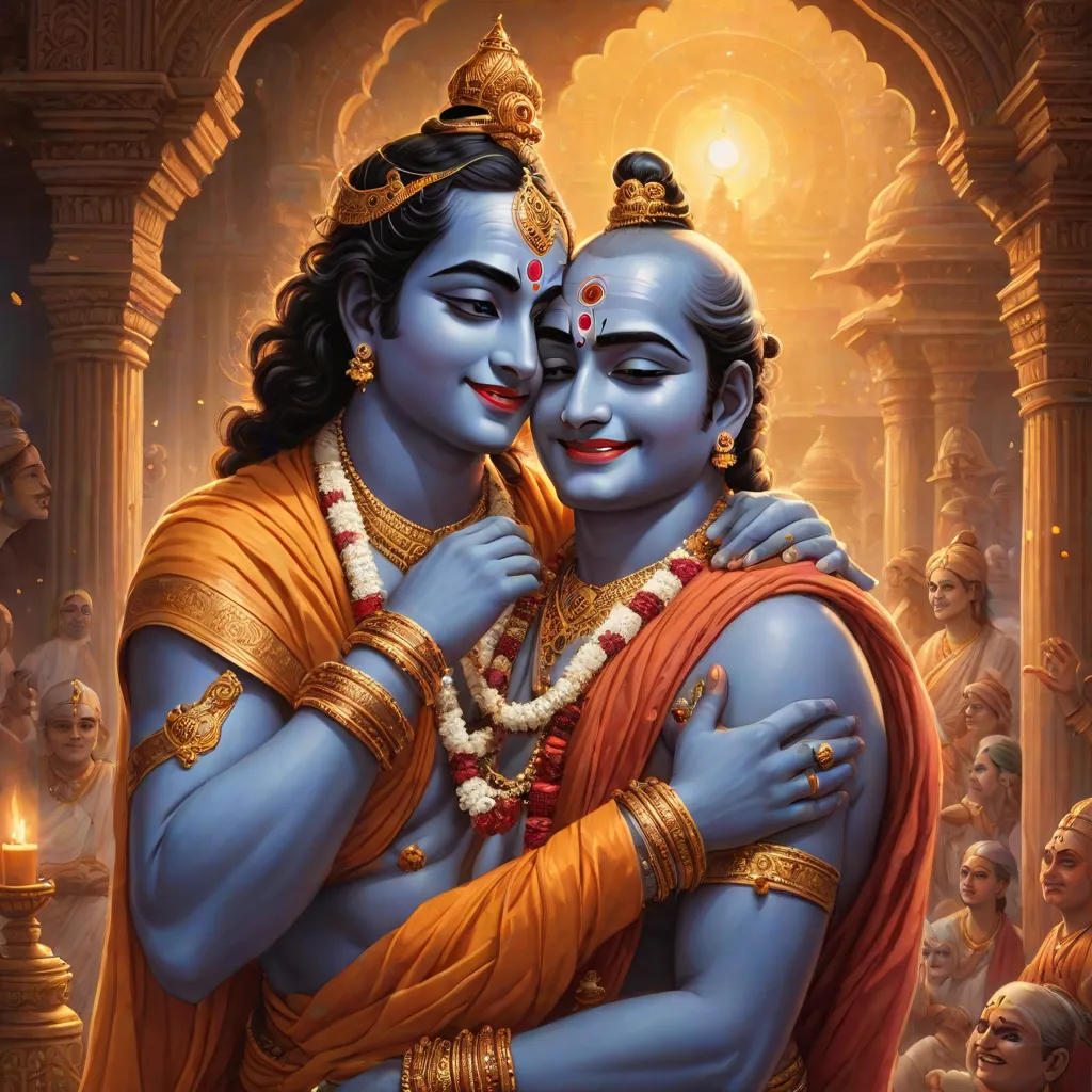 The Eternal Bond: Krishna and Sudama