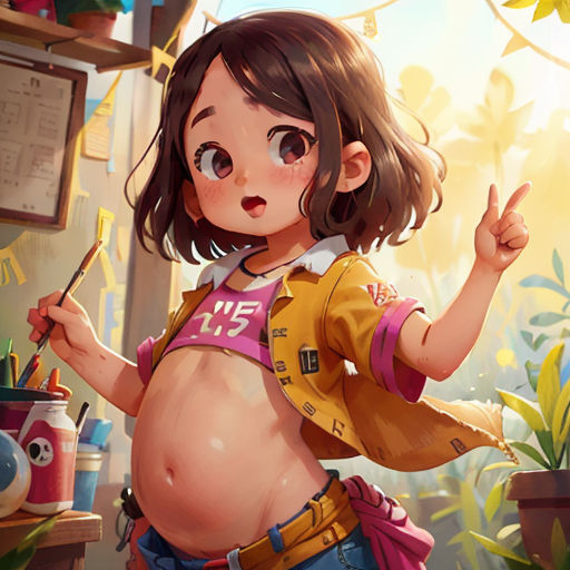 The Girl with the Outie Belly Button