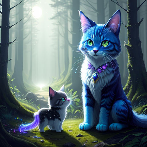 Cat Lu: The tale in the enchanted forest