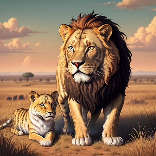 The Roaring Little Lion