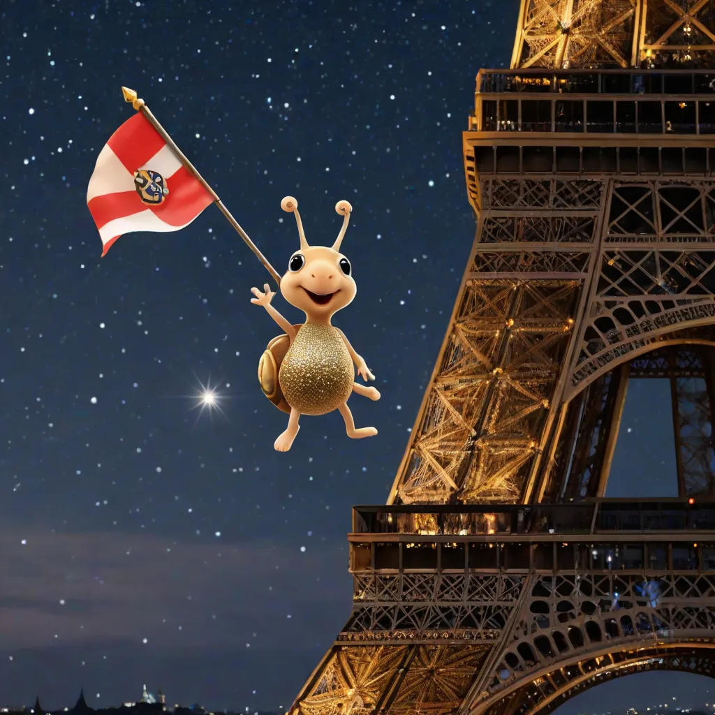 Speedy the Snail's Eiffel Tower Adventure