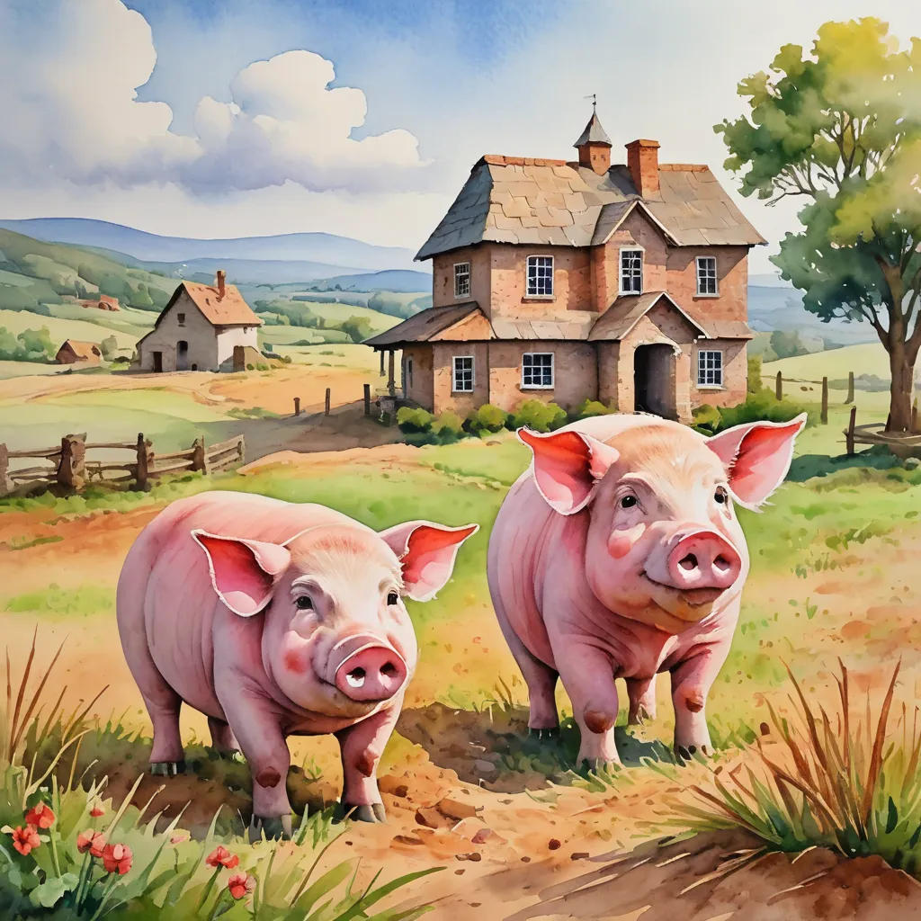 The Three Little Pigs: A Tale of Forgiveness