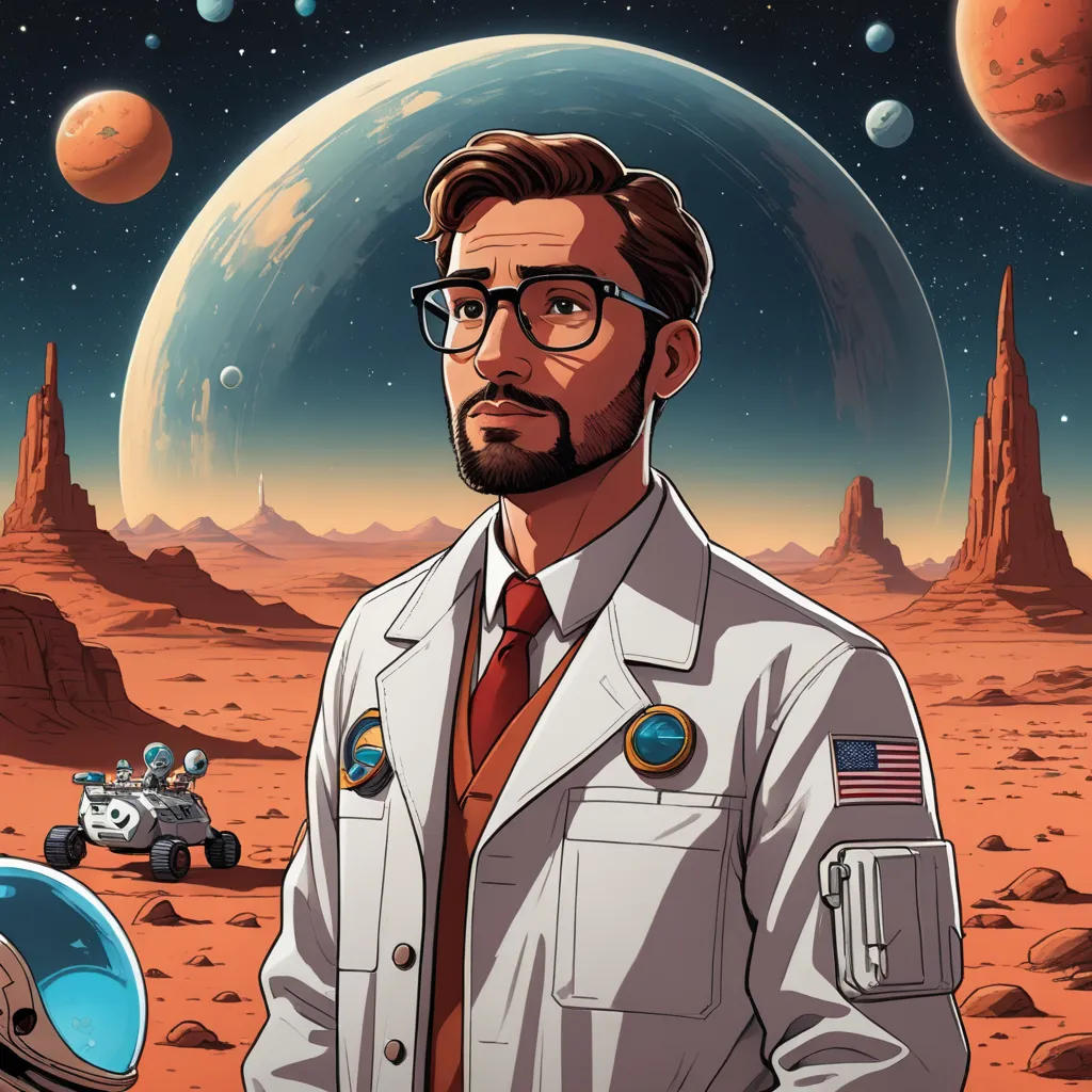 Felix the Martian Scientist