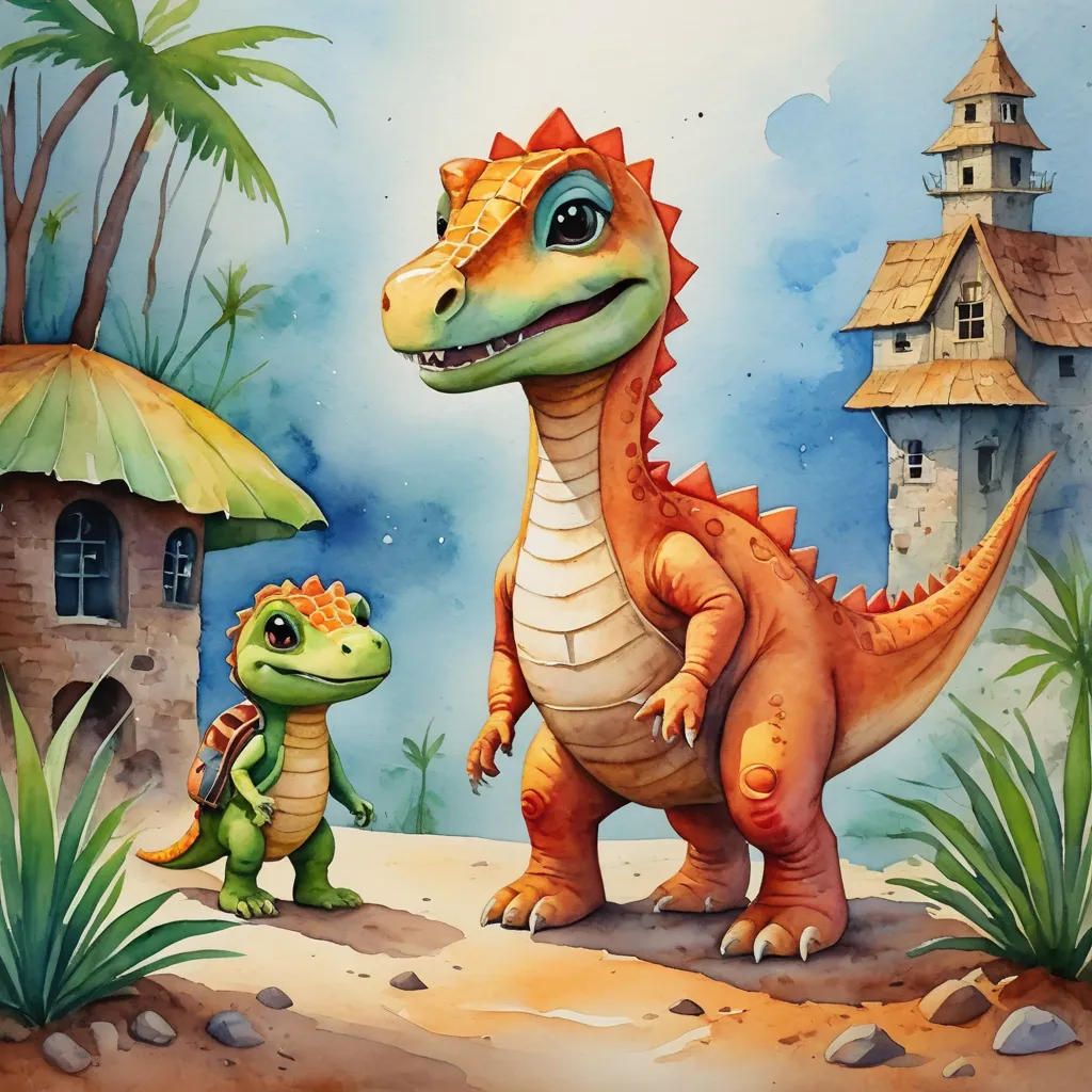 The Lost Dinosaur Friend