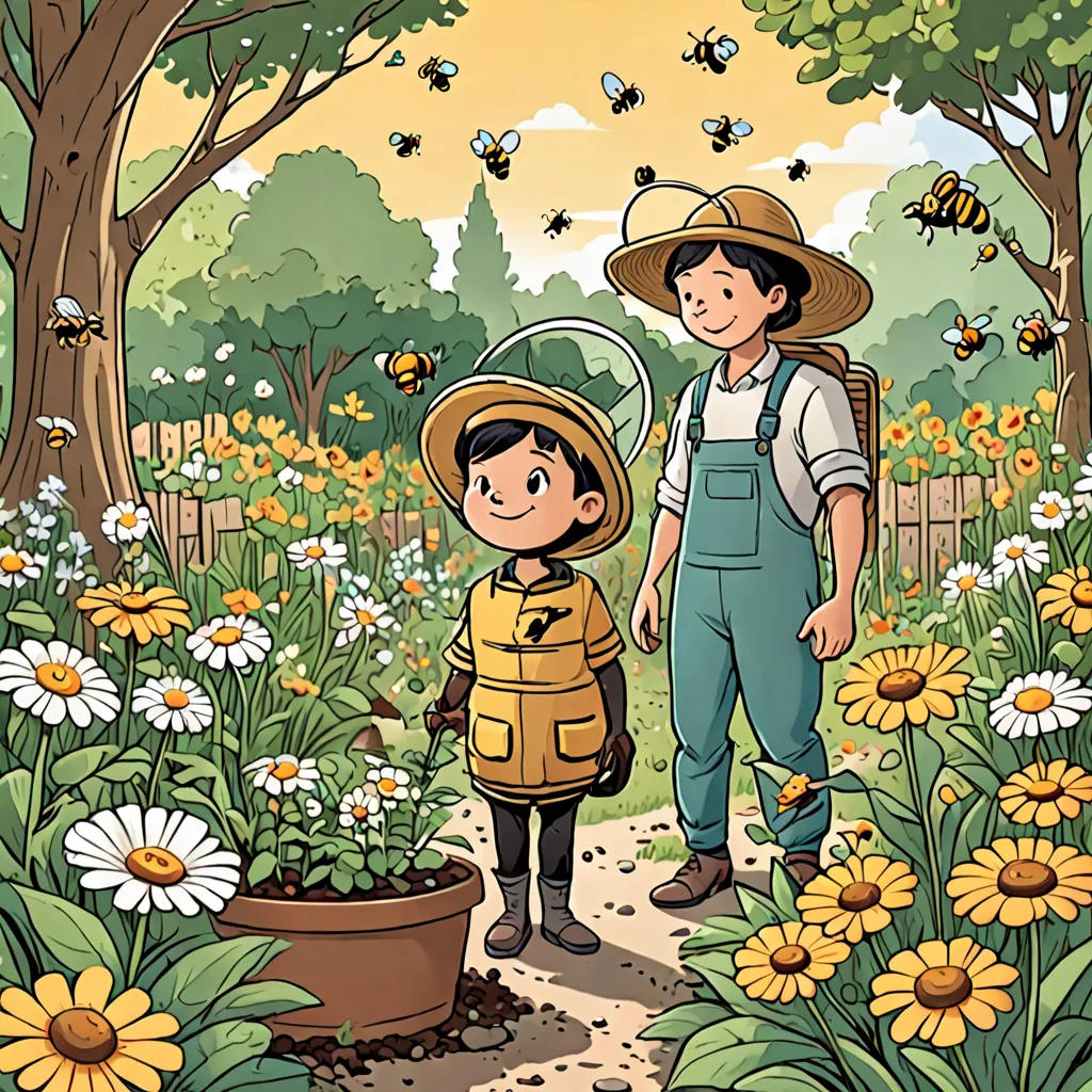 The Bee's Dilemma: A Garden in Crisis