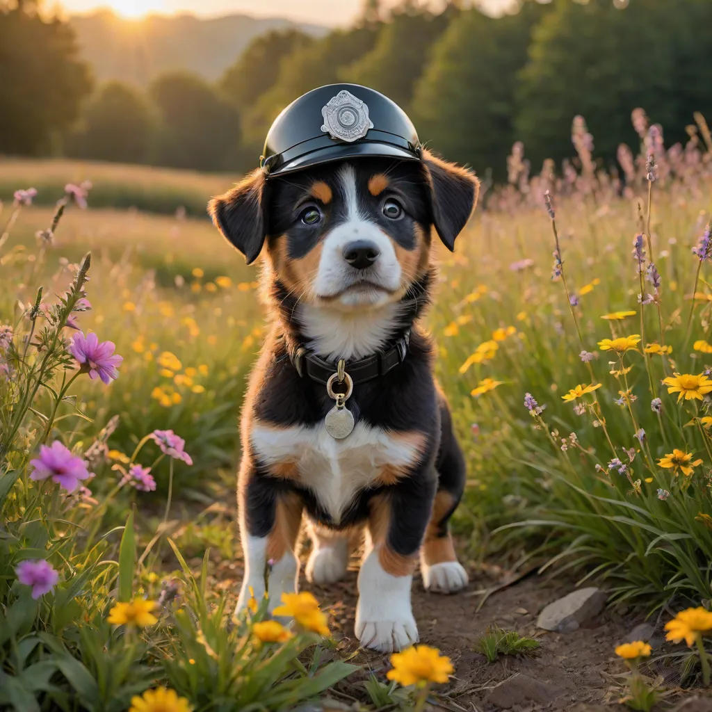Patches The Police Puppy Learns To Find Missing Peop...