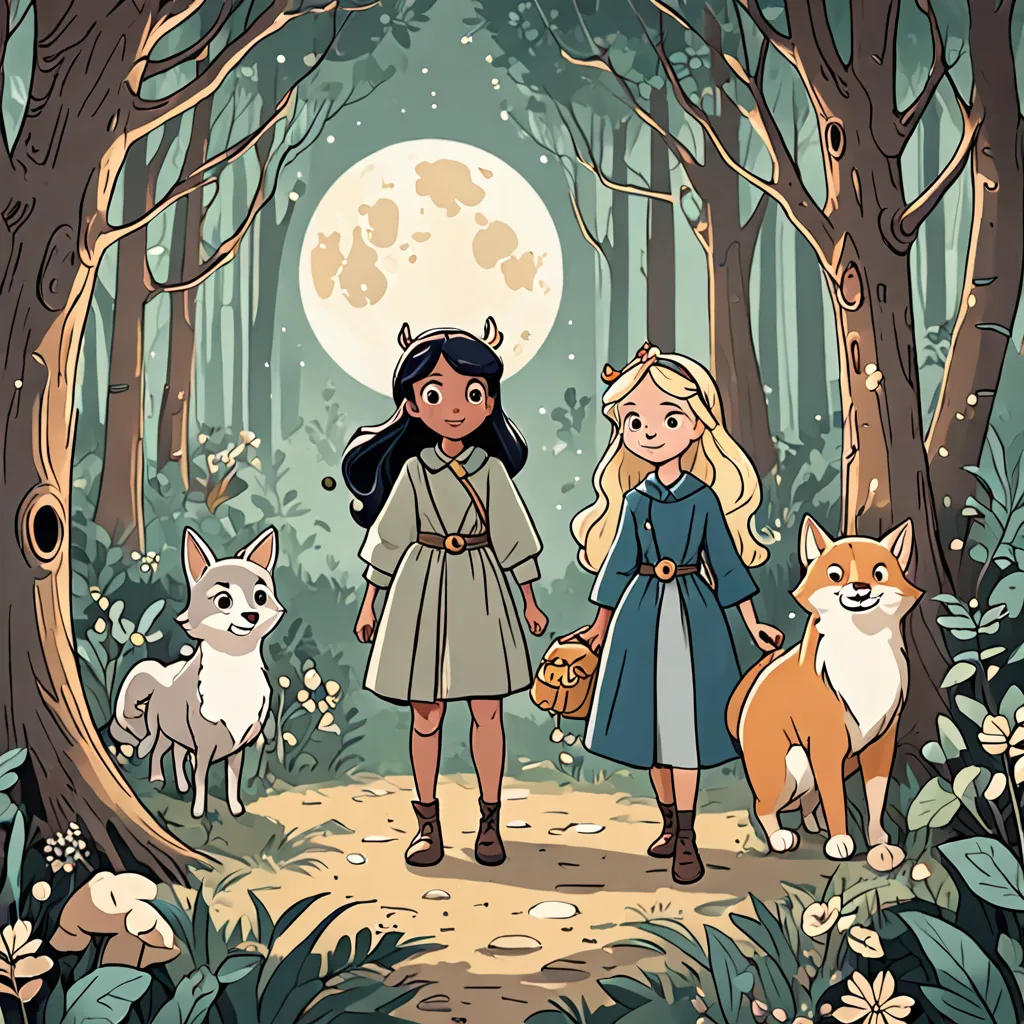 Luna and the Enchanted Forest