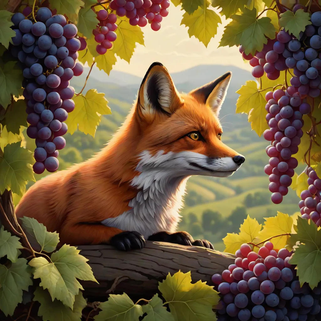 The Fox and the Grapes