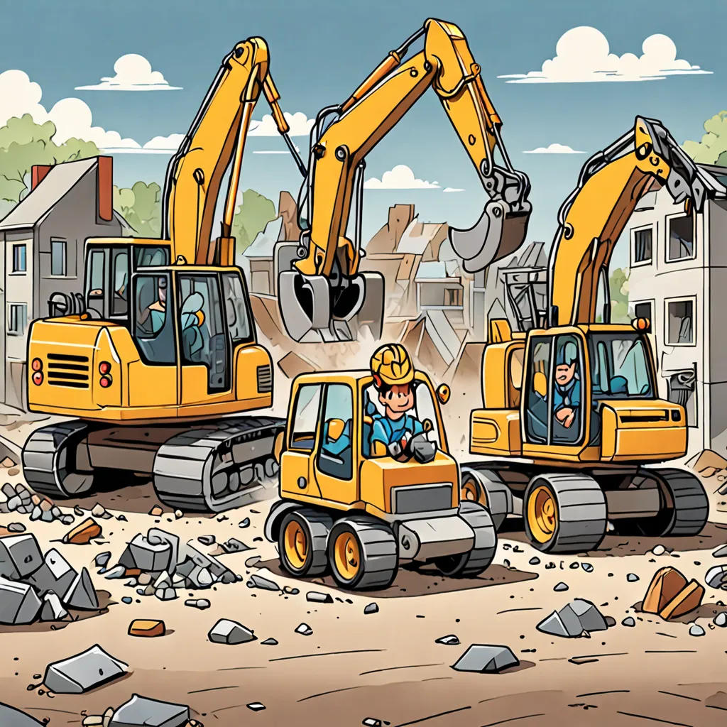 The Mighty Machines: A Construction Adventure