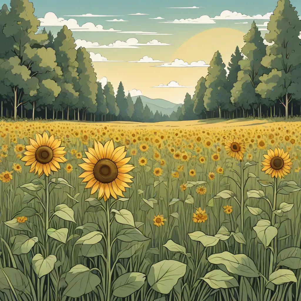 The Little Sunflower's Dream