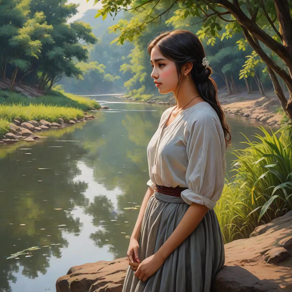 Lost Childhood by the Sone River