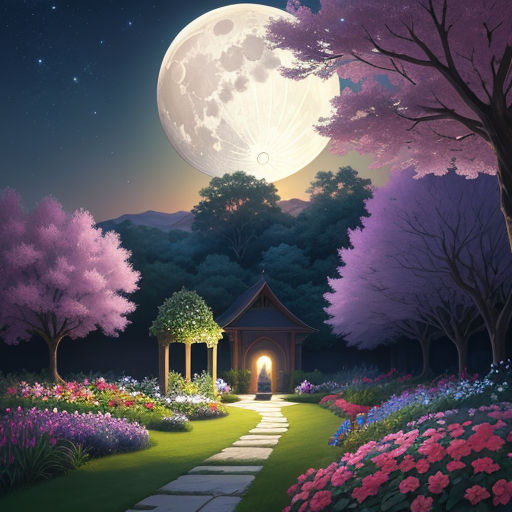 Night falls and adventure awaits with the newest moonlit garden