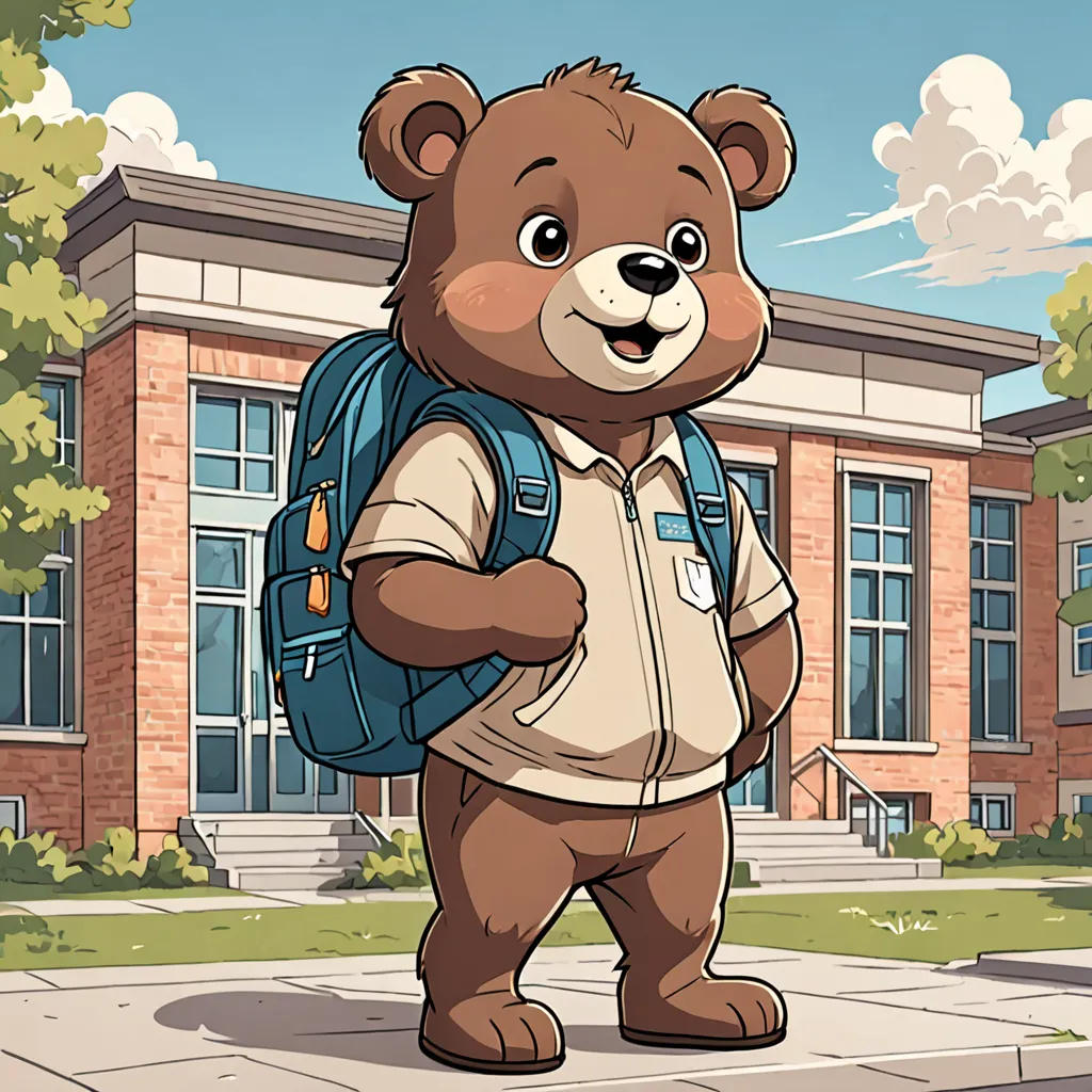 Bear's First Day of School