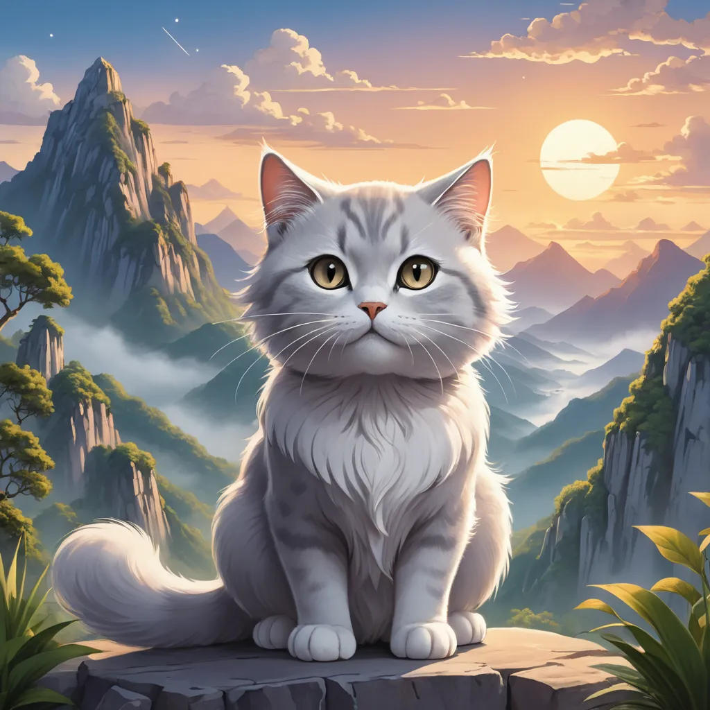 The Adventure of the Little Cat and the Magic Lamp